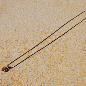 Minimál nyaklánc medállal (ezüst színű)